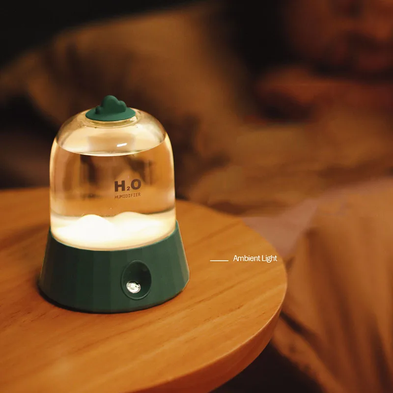 Motahope-mini umidificador portátil, difusor ultrassônico de óleo e luz noturna, carregamento usb, para escritório doméstico e escritório, 400ml