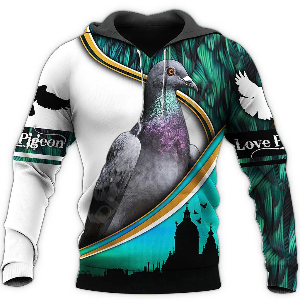 

PLstar Cosmos 3D Printed Beautiful Pigeon Funny Animal Harajuku Streetwear women for men Funny Hoodies/Sweatshirt/Jacket 02