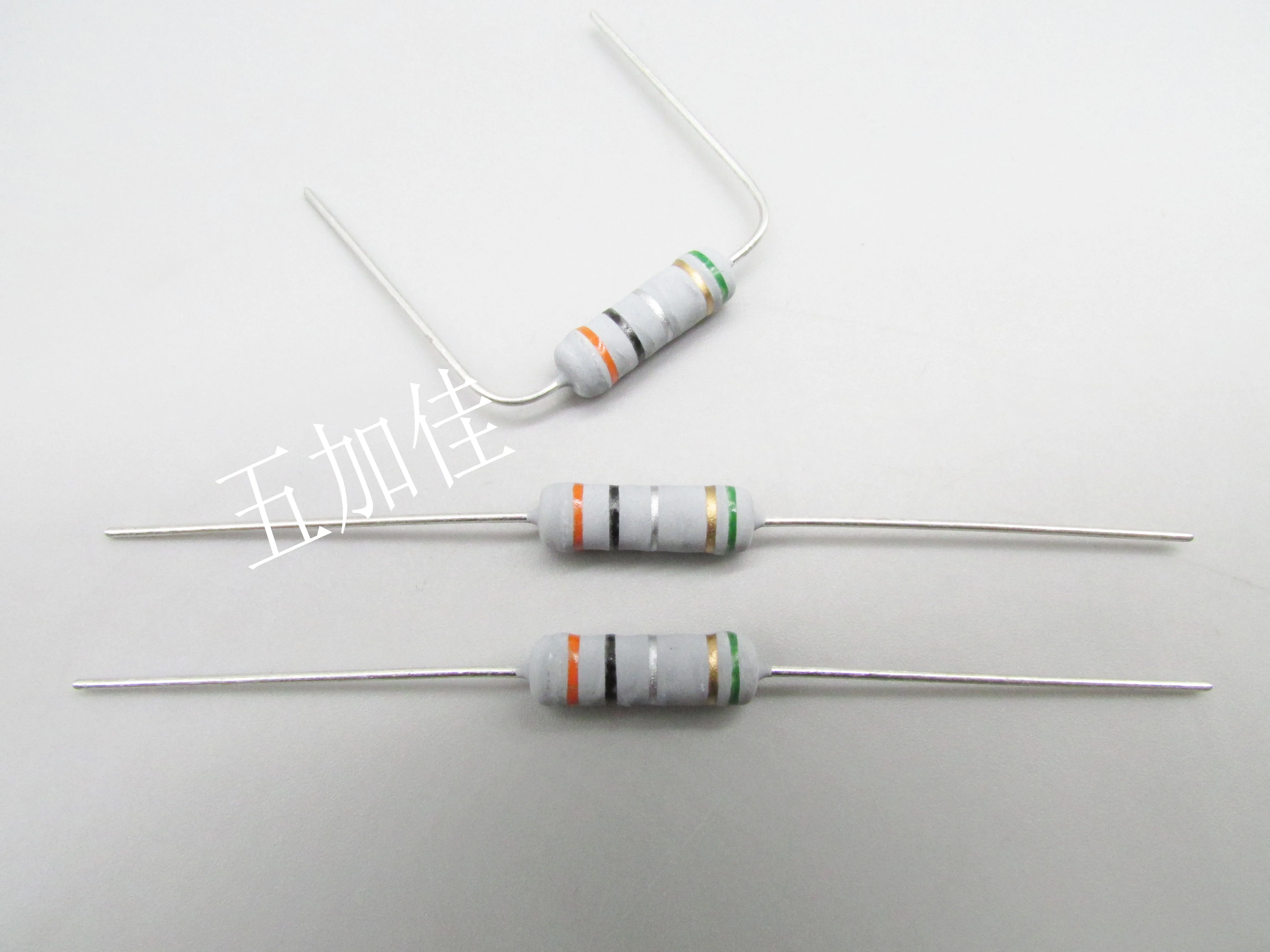 Original New 100% NKN3W-0R3 3W 0.3R 300mR 5% thick copper foot metal oxide film resistor (Inductor)