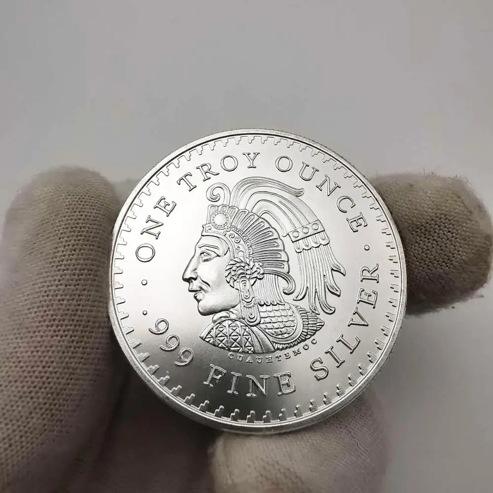 1oz .999 Fine Silver Mayan-Aztec Calendar Coin – 2021