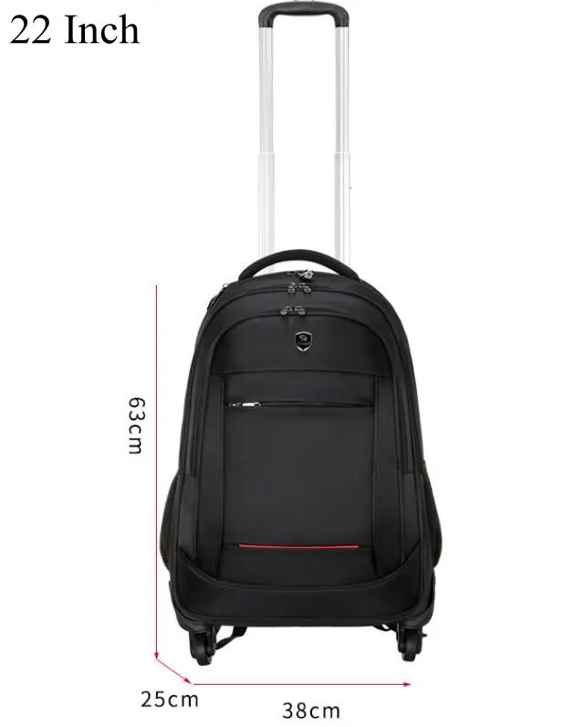 Travel trolley backpack bags on wheels Wheeled backpack carry on hand luggage bags suitcase travel Trolley bag cabin luggage bag