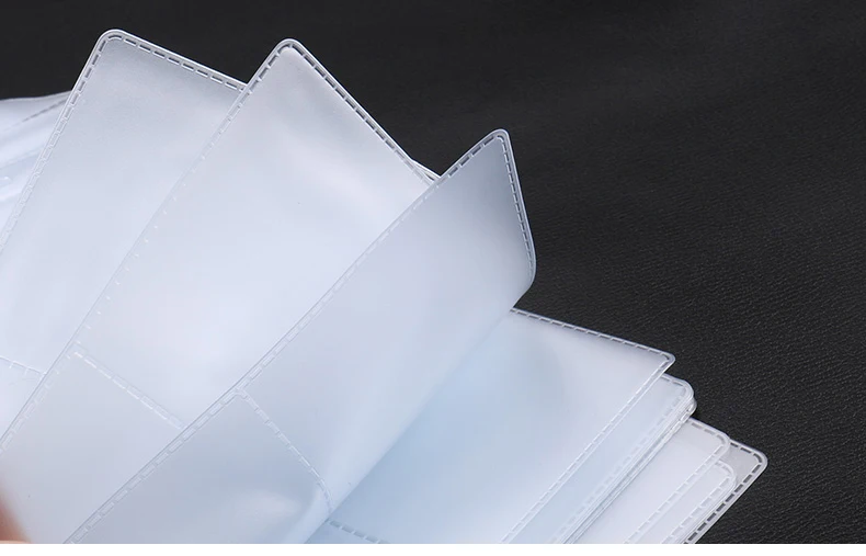 30 26 20 Holes Plastic Pockets, A4 B5 A5 Soft PVC Transparent Sleeves Bag 100sheets