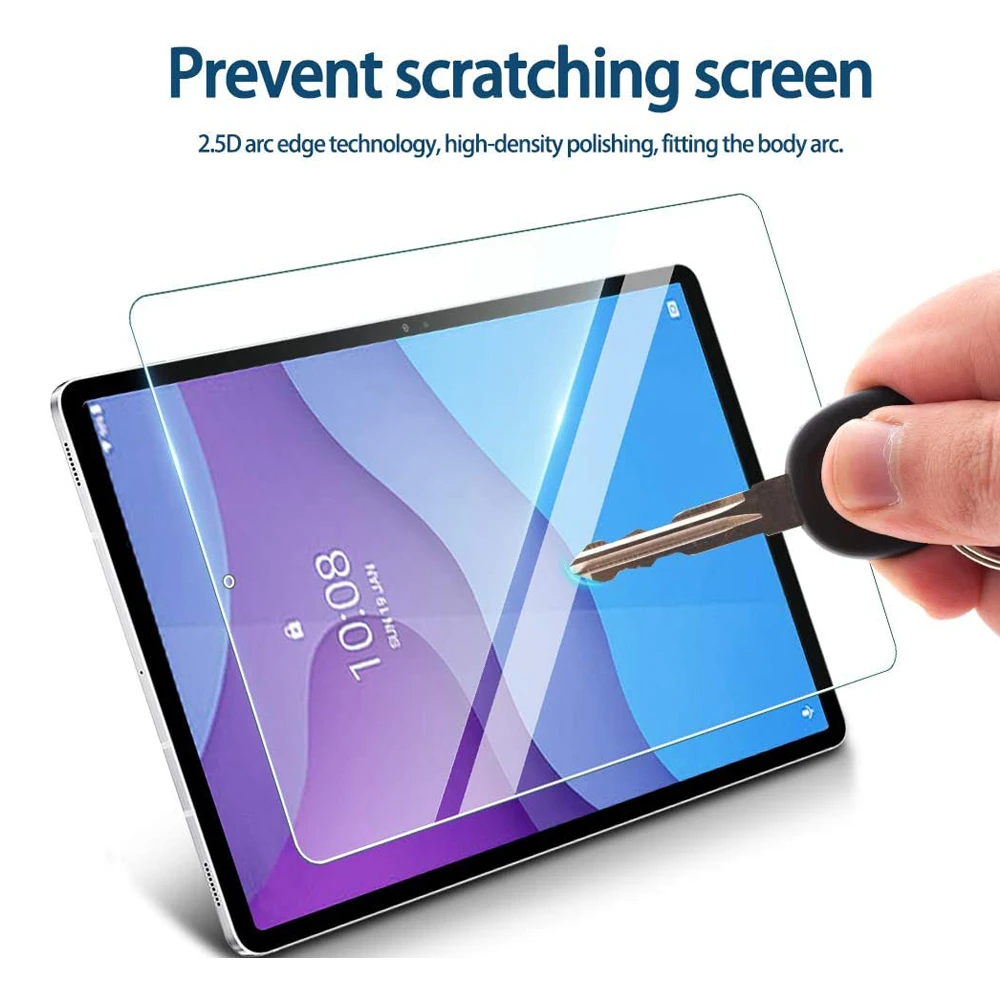 Vidrio Templado 9H para Lenovo Tab M10 2ª generación, Protector de pantalla de 10,1 pulgadas, TB-X306F X306X, película protectora transparente HD antihuellas