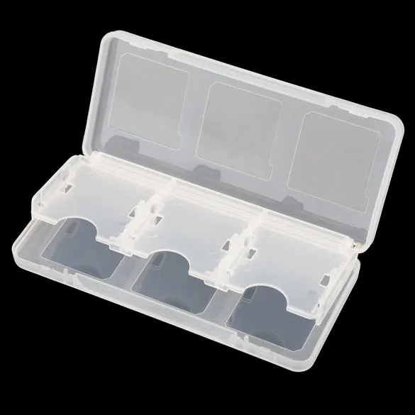 البلاستيك الخفيفة المحمولة جديد 6 in1 بطاقة الألعاب صندوق حافظة لنينتندو DS لايت NDSL NDS بطاقة الألعاب حماية حافظة سهلة