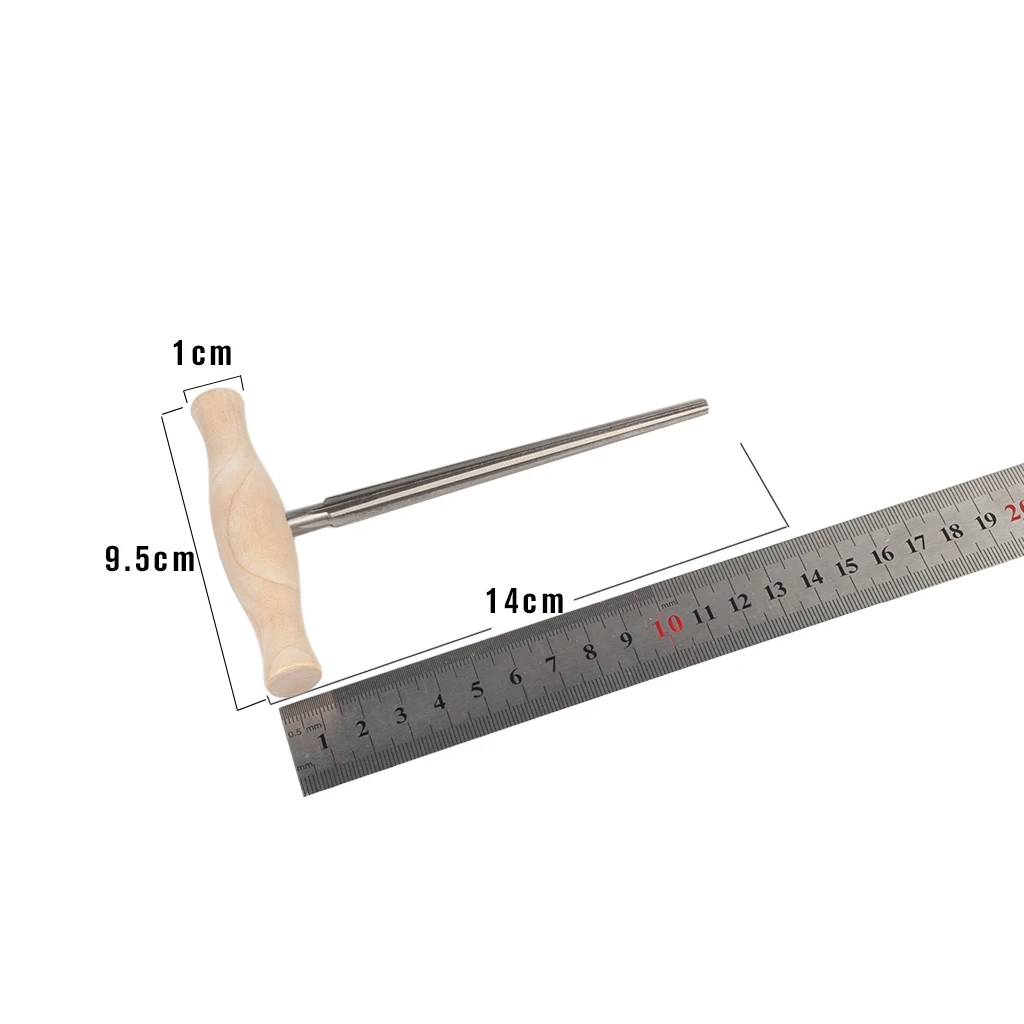 LOMMI 4/4 3/4 skrzypce Viola Peg rozwiertak do otworów 1:30 Taper Wood Handle na skrzypce narzędzie dla lutników części skrzypce szyi Peg Hole