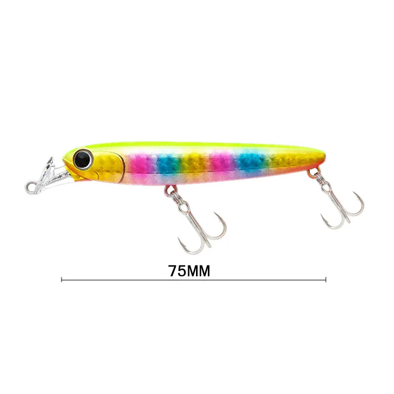 New Japan Fishing Lure Rocket Bait 75mm 13g Sinking Pencil Lures Long Casting Salt Bait For Sea Bass Snapper images - 6