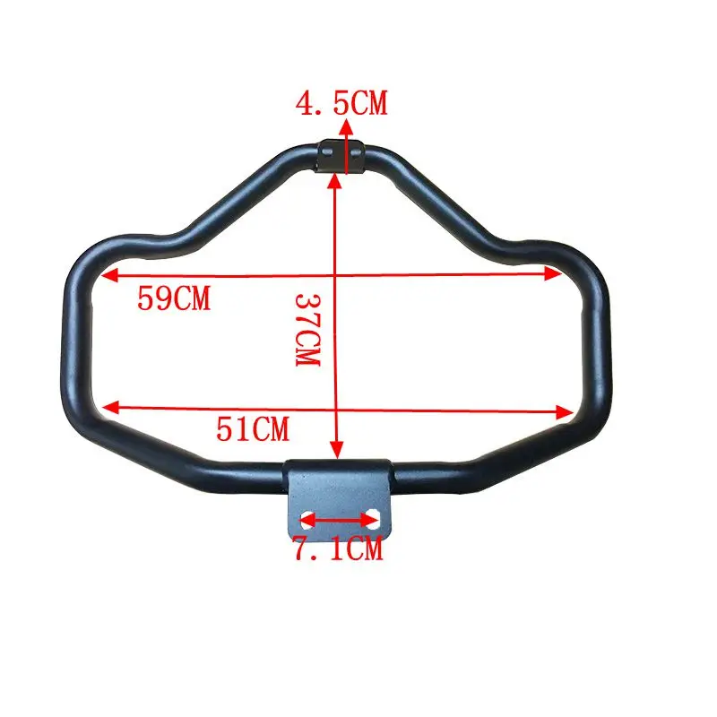 Motorcycle Lengthen Engine Guard Crash Bar For  HD Sportster XL 1200 883 04-19 Iron 883 09-19 48 XL