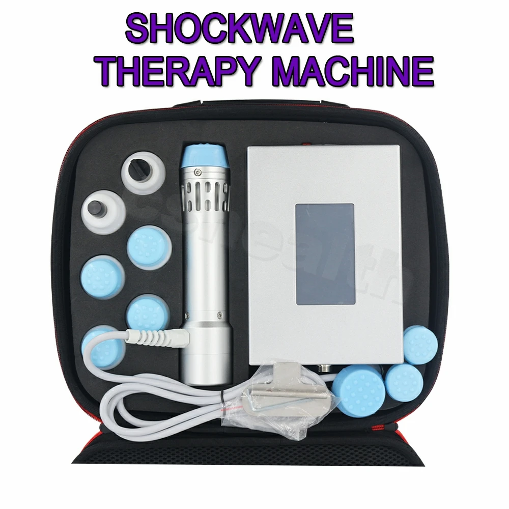 

Portable Shockwave Therapy Machine Tennis Elbow ED Treatment Body Massage Device Extracorporal Shock Wave Equipment Hot Sale