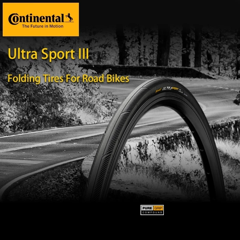 2pcs Continental Tire 700x25C 700x23C 700x28C Continental ULTRA Sport III & GRAND Sport Race Foldable Gravel Road Bicycle Tire