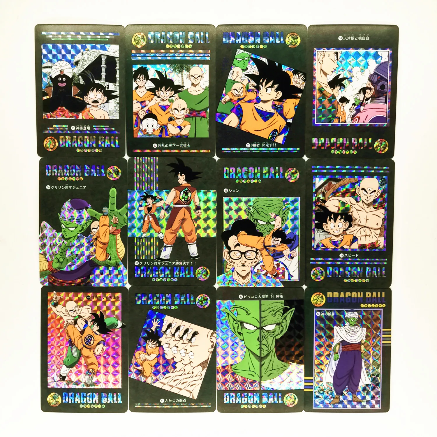 54pcs/set Super Saiyan Dragon Ball Stormy Situation Piccolo Heroes Battle Card Ultra Instinct Goku Game Collection Cards