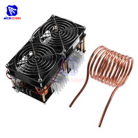 diymore 1800W ZVS High Frequency Induction Heating PCB Board High Voltage Inverter Power Supply Flyback Driver with Tesla Coil