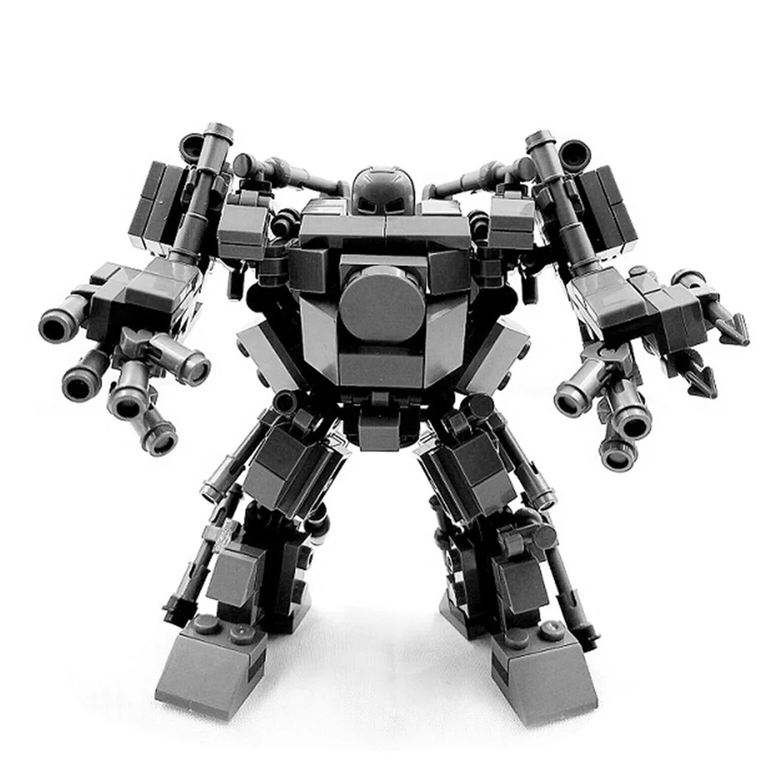 

HOTSALE 260Pcs STEM MOC Mini Mecha Model Small Particle Building Blocks Educational Toy Set