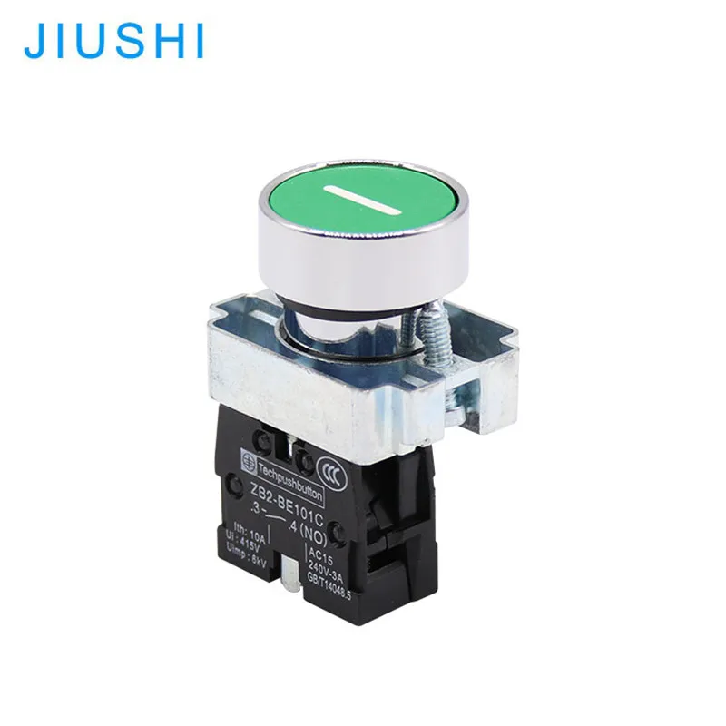 XB2-BA3311 22mm 1NO push button switch with symbol momentary green button