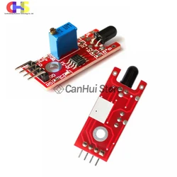 4pin KY-026 IR Flame Sensor Fire Detection Module Detects Infrared Receiver for arduino DIY KIT