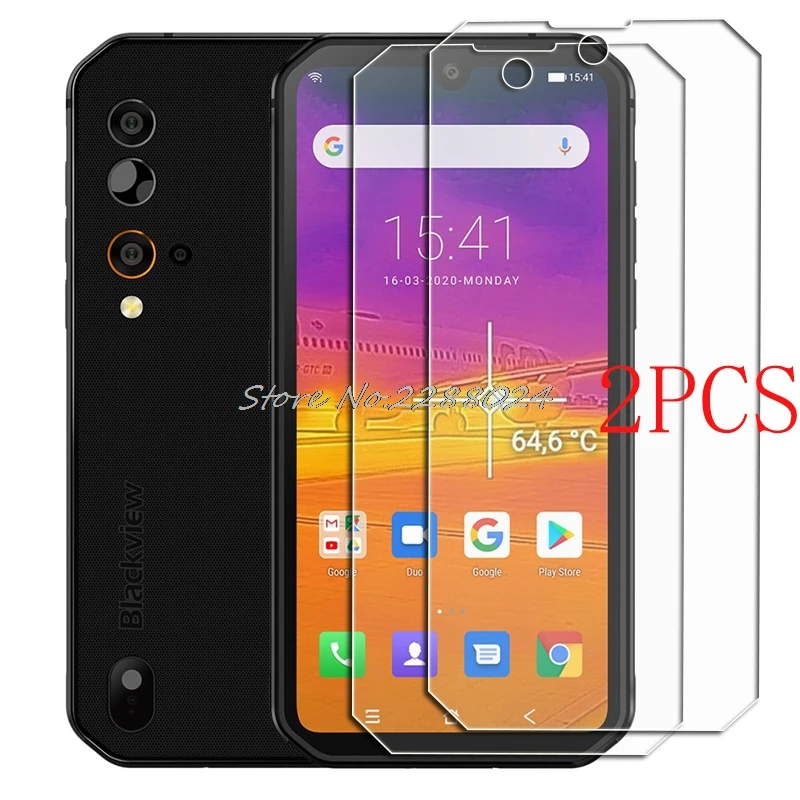 2PCS FOR Blackview BV9900 Pro Tempered Glass Protective on Blackview BV9900  5.84 Screen Protector Glass Film Cover