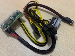 Pci-e入力DC-ATX-250W 300ワット24pin電源モジュールswithcピコpsu車の自動車mini itx高DC-ATX電源モジュールitx Z1