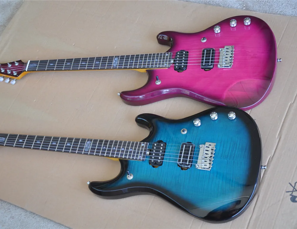 

Factory custom Electric Guitar with Chrome Hardware,Rosewood fingerboard,Maple neck,Provide customized services