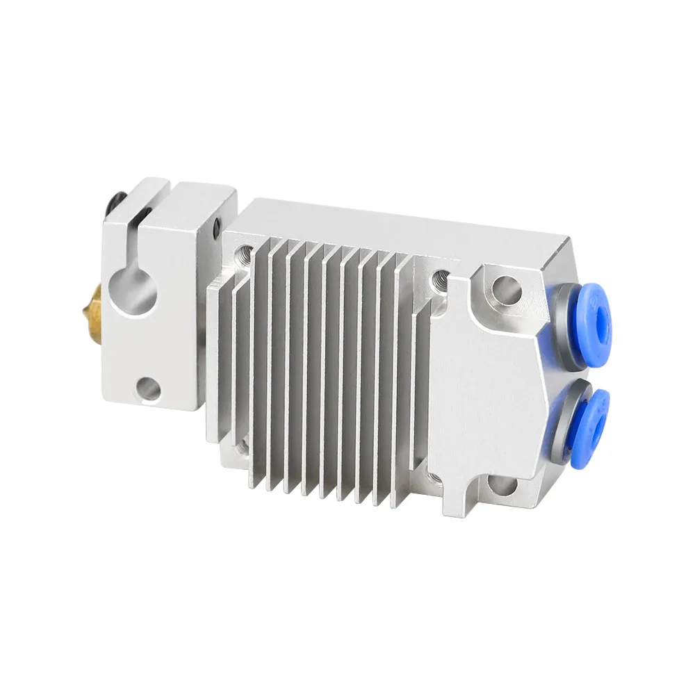 Upgraded 12v/24v Cyclops Multi-color Extruder 2 In 1 Out 2 colors Hotend Bowden with Titan / Bulldog Extruder F/ 3D Printer