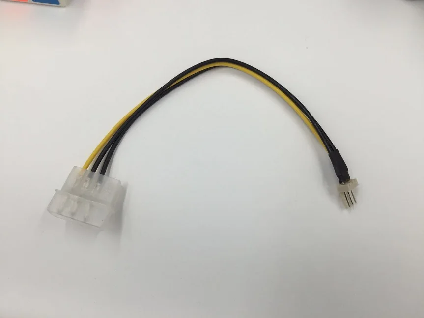 Computer Fan Deceleration Line Deceleration Line 3pin4pin Adjustable 0 Heat than Resistance Line Energy Saving and Silent