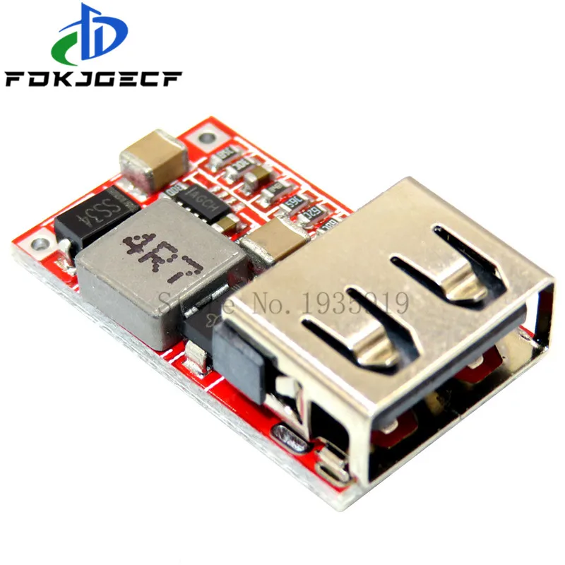 1PCS Fine 6-24V 12V/24V to 5V 3A CAR USB Charger Module DC Buck step down Converter 12v 5v power supply module