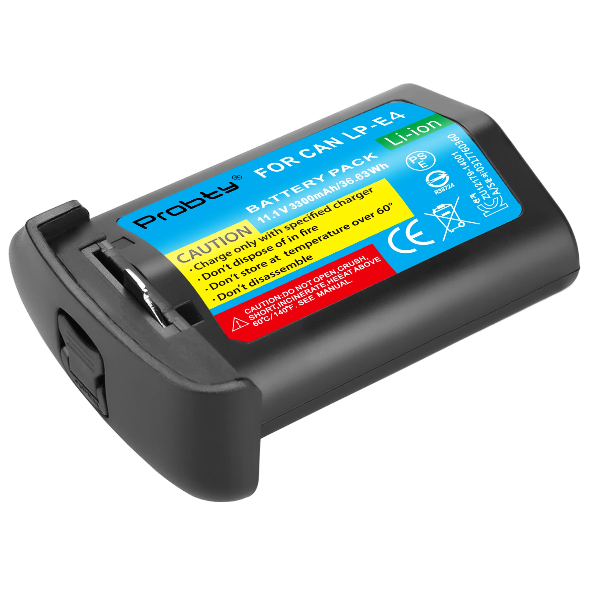 Batería de iones de litio LP E4 LP-E4 E4N de 11,1 V 3300 mAh para Canon EOS 1D Mark III, EOS-1D Mark IV, EOS 1Ds Mark III, EOS 1D C