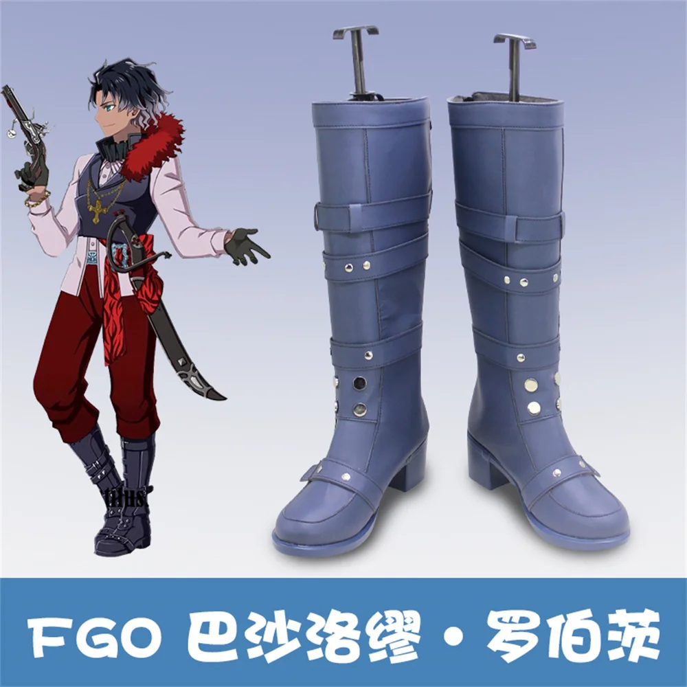 

FGO Fate Grand Order Bartholomew Roberts Cosplay Shoes Boots Game Anime Carnival Party Halloween Chritmas Rainbowcos0 W2098