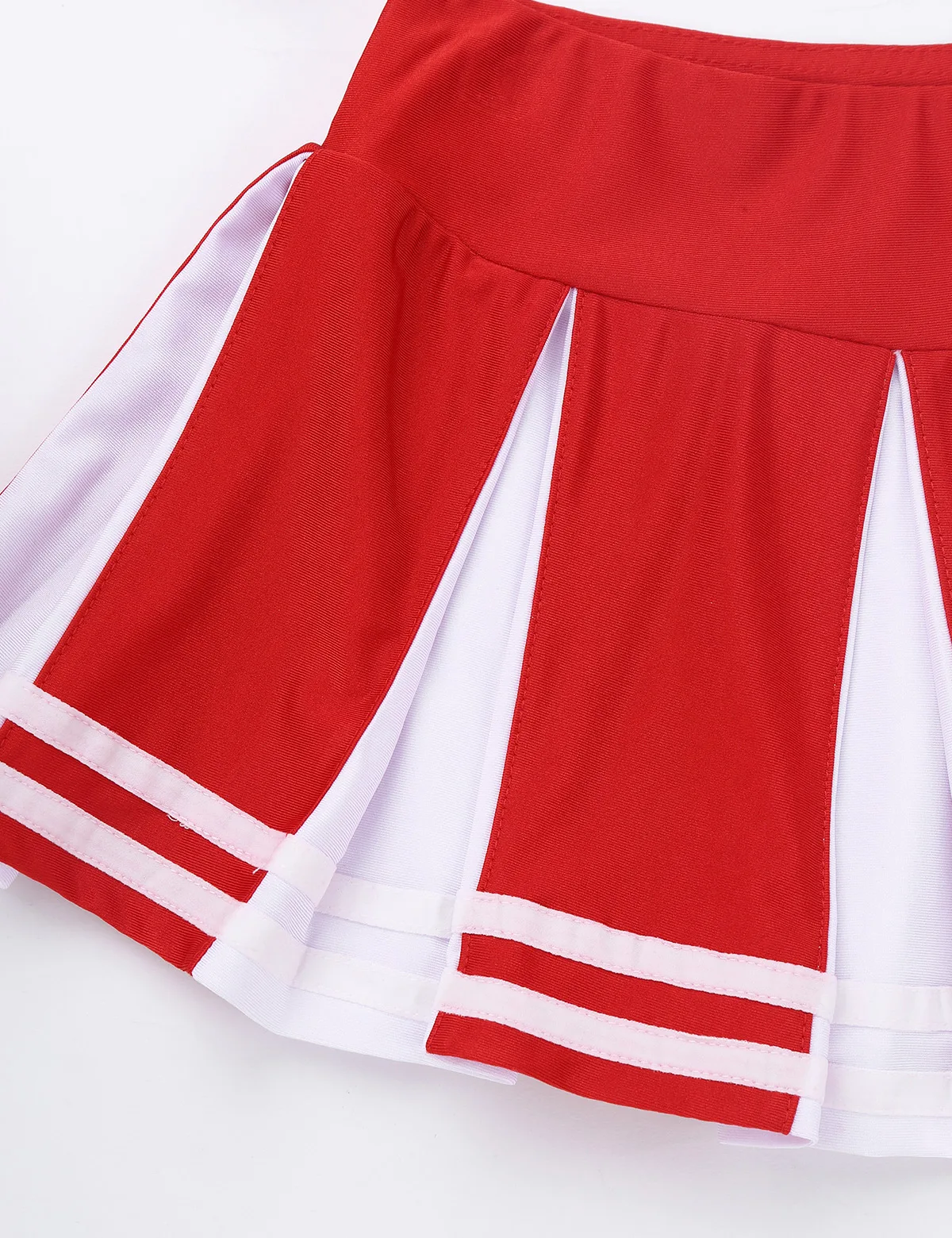 Kids Girls Cosplay Cheerleader Costumes Cheer Dance Outfits Schoolgirl Uniform for Dancing Stage Performance Cheerleading Sets
