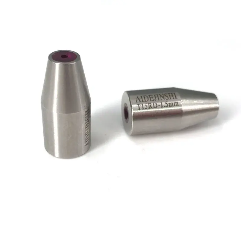 Bohren Keramik Elektrode Rubin Rohr Guide OD12 * 25mm Durchmesser 0,20 bis 3,0mm für WEDM Jinma Bohren Maschine