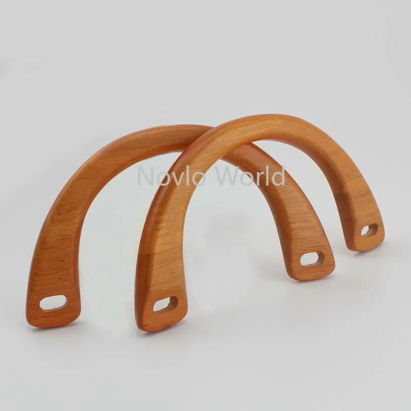 4-10 pieces 4 colors 15*8cm Arch Bridge Shaped Quilting Crafts Supply For Design Wood Backpack Bag Purse Small Handle Parts