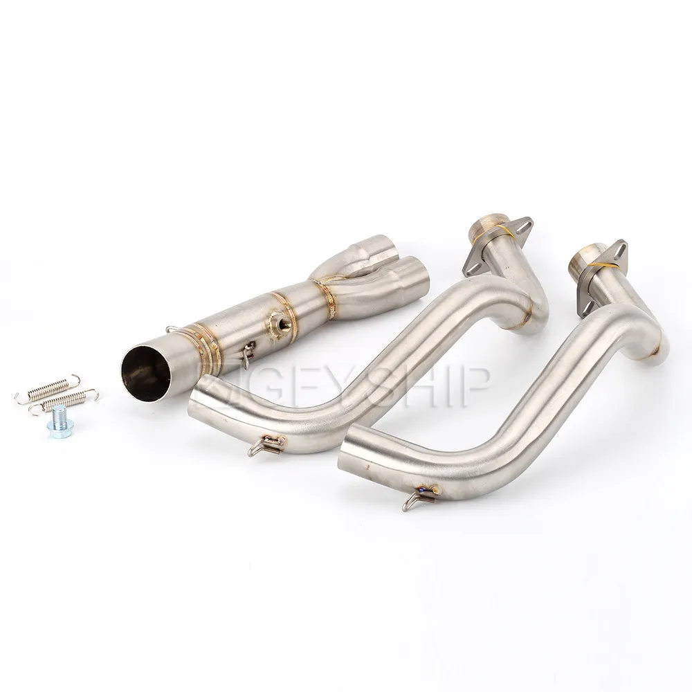 700 GT Motorcycle For Yamaha TRACER 700 / GT XSR700 XSR 700 Escape Slip-on Motorcycle Exhaust Muffler Front And Middle Link Pipe