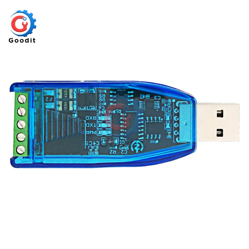 USB To RS485 Converter Isolate Module Upgrade Industrial TVS ESD Protection Board CH340E Standard RS-485 Connector Board