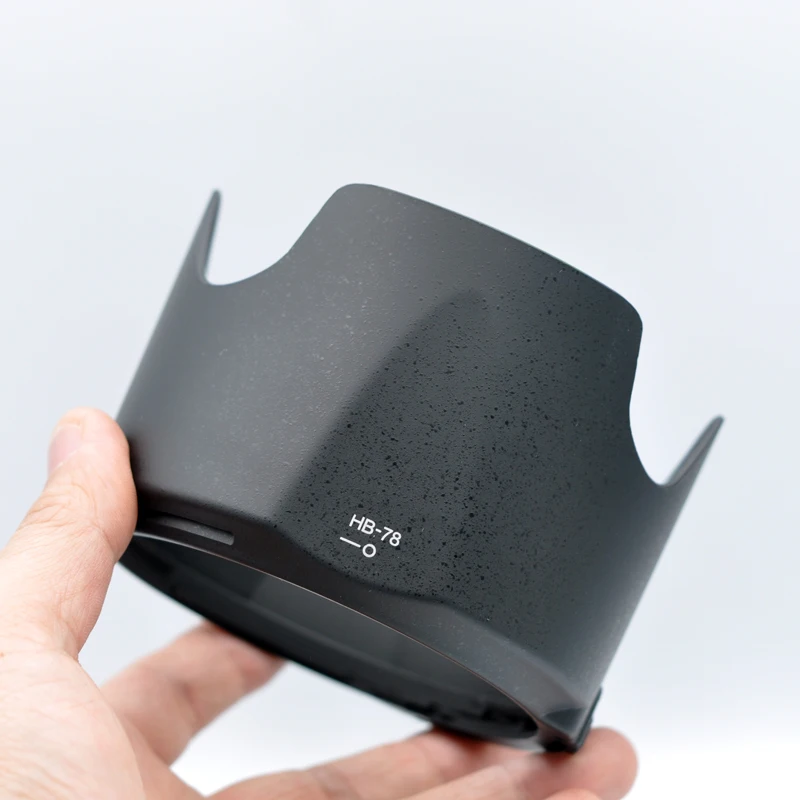 Capa de lente flor substituir HB-78 para nikon AF-S nikkor 70-200mm f/2.8e fl ed vr