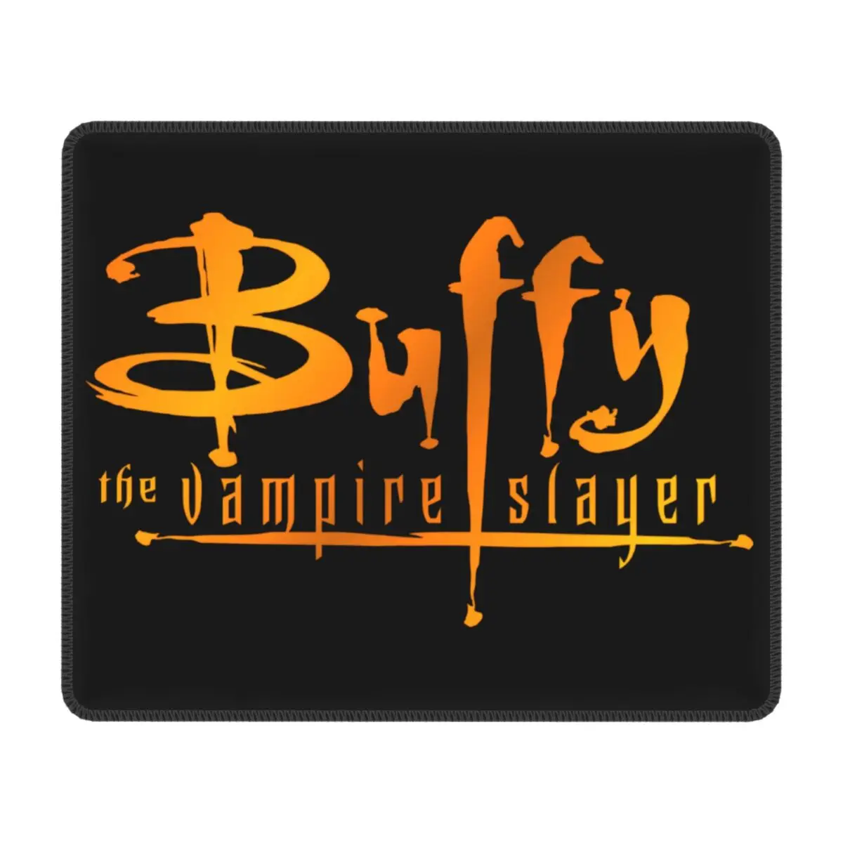 Buffy The Vampire Slayer Mouse Pad Non-Slip Rubber Base Gaming Mousepad Accessories Supernatural TV Show Office Desktop Mat