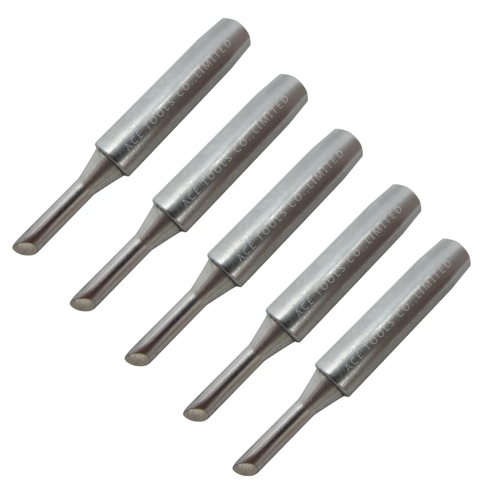 Punta de soldadura de 5 piezas, 900M-T-3CF cónico de 3mm para Hakko 936 907 Milwaukee M12SI-0 Radio Shack 64-053 Yihua 936 x-tronics 3020
