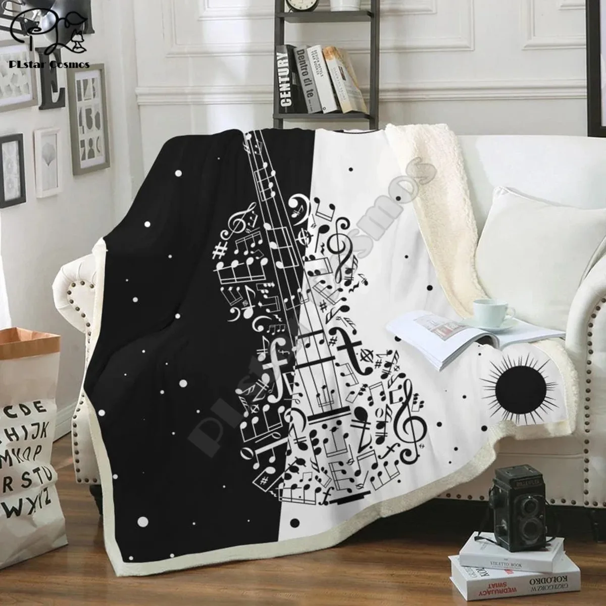 

Violin Fleece Blanket 3D full printed Wearable Blanket Adults/kids Fleece Blanket drop shippng style -2