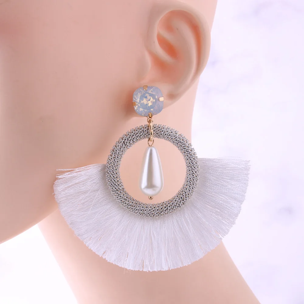 Zouchunfu Bull Head Earrings Dangle Boho Oorbellen Tassel Earrings For Women Wedding  Vintage Earrings Pendientes Statement Ear