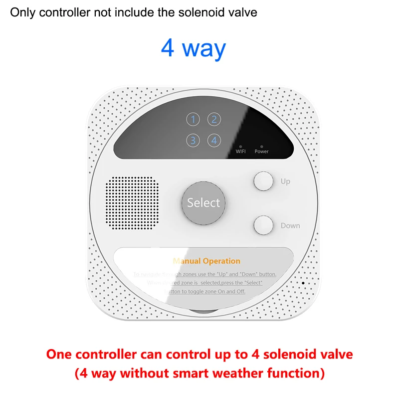 WiFi inteligentny kontroler nawadniania głosowego inteligentny System nawadniania elektrozaworu System nawadniania nawadnianie ogrodu zegar