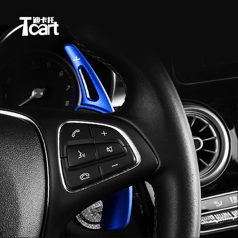

Steering Wheel Paddle Shifter Extension For Mercedes Benz A B C E GLE Class W176 W205 W246 C117 W218 Aluminum Shift Paddle Blade