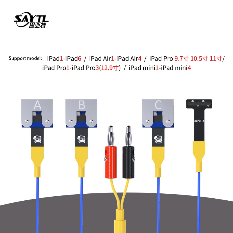 Cabo de Teste Mecânico Pad4 Cabo de Teste de Controle de Potência dc para Ipad Ipad Mini Ipad Pro Ipad ar Bateria-ferramentas de Reparo de Linha de Inicialização