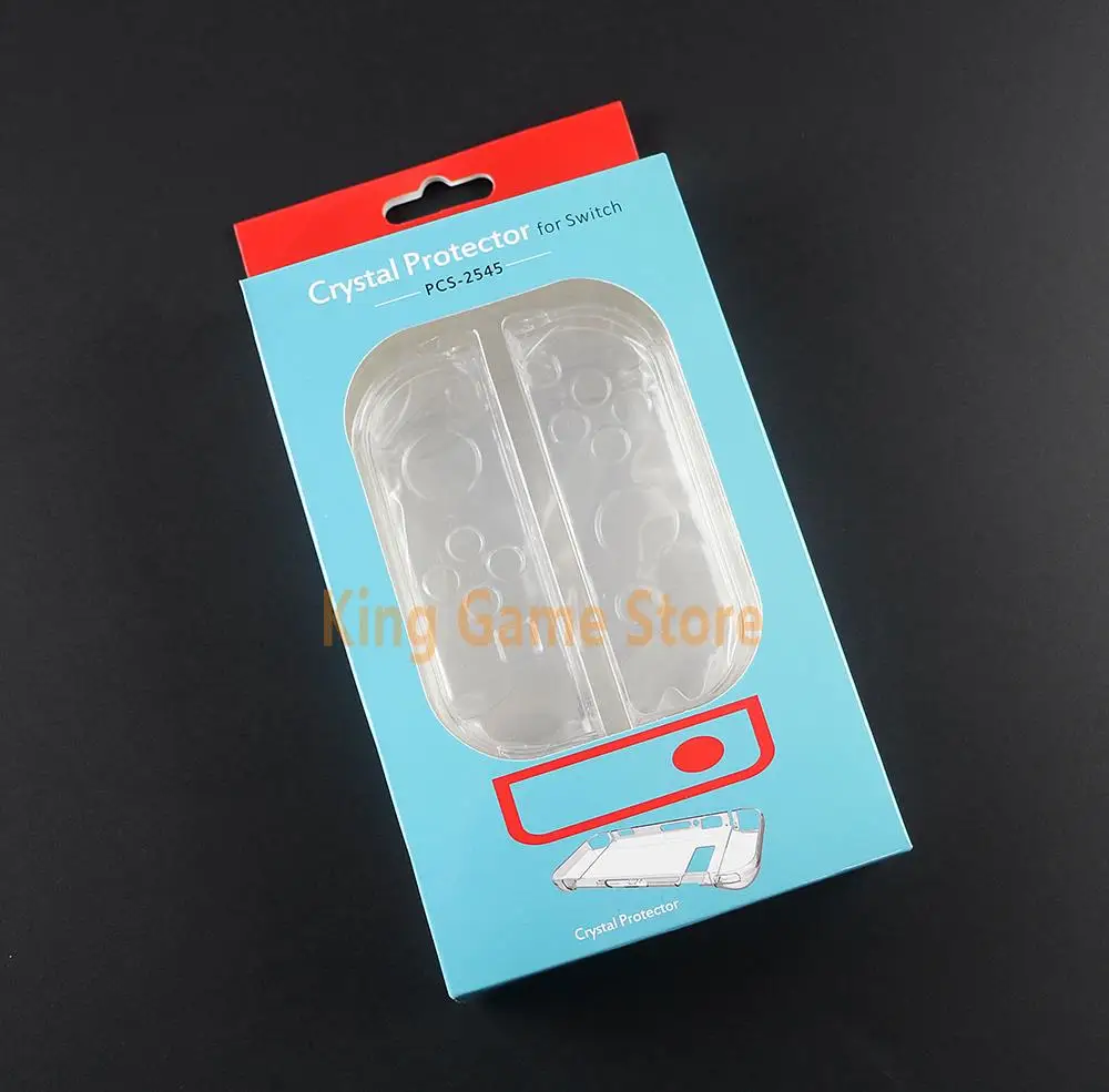 1set Plastic Transparent Clear Crystal Protective Case Cover For Nintend Switch NS NX Console Crystal Shell Cover