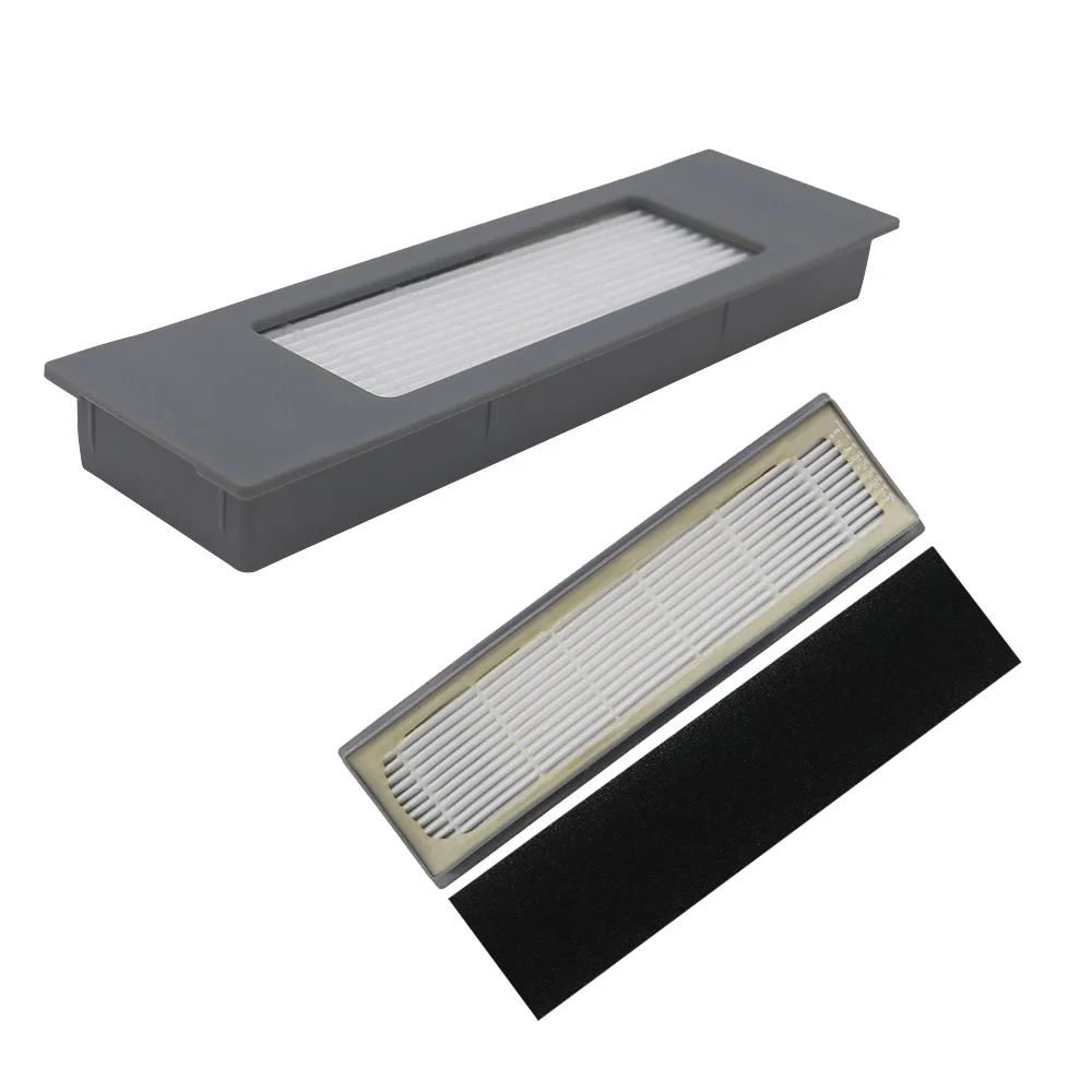 ECOVACS-accesorio de limpieza para ECOVACS T9AIVI / AIVI +, cepillo principal con rodillo de goma, cepillo lateral de filtro de HEPA, paño de mopa, Cargador, Cubo de basura, bolsa de polvo