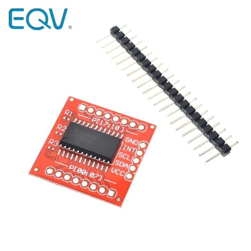 EQV PCF8575 IIC I2C I/O Extension Shield Module 16 bit SMBus I/O ports For Arduino