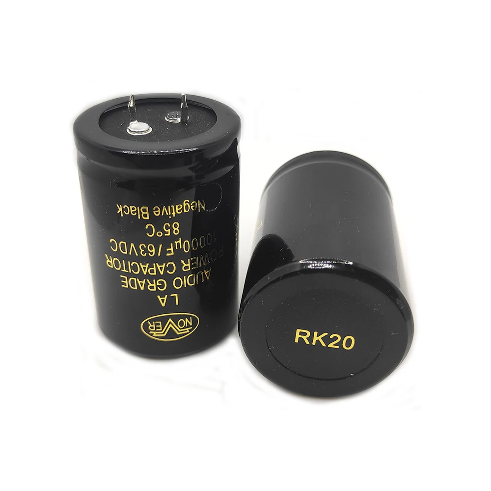 앰프 보드용 10000UF 63V Nover 35x50mm 피치 10mm 85 ℃ HIFI HI-FI 발열 골드 오디오 커패시터 전해 커패시터