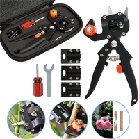 Professional Nursery Grafting Tool Pruning Cutting Kit Branch Cutter Secateur Pruner Fruit Tree Plant Shears Box Garden Scissors