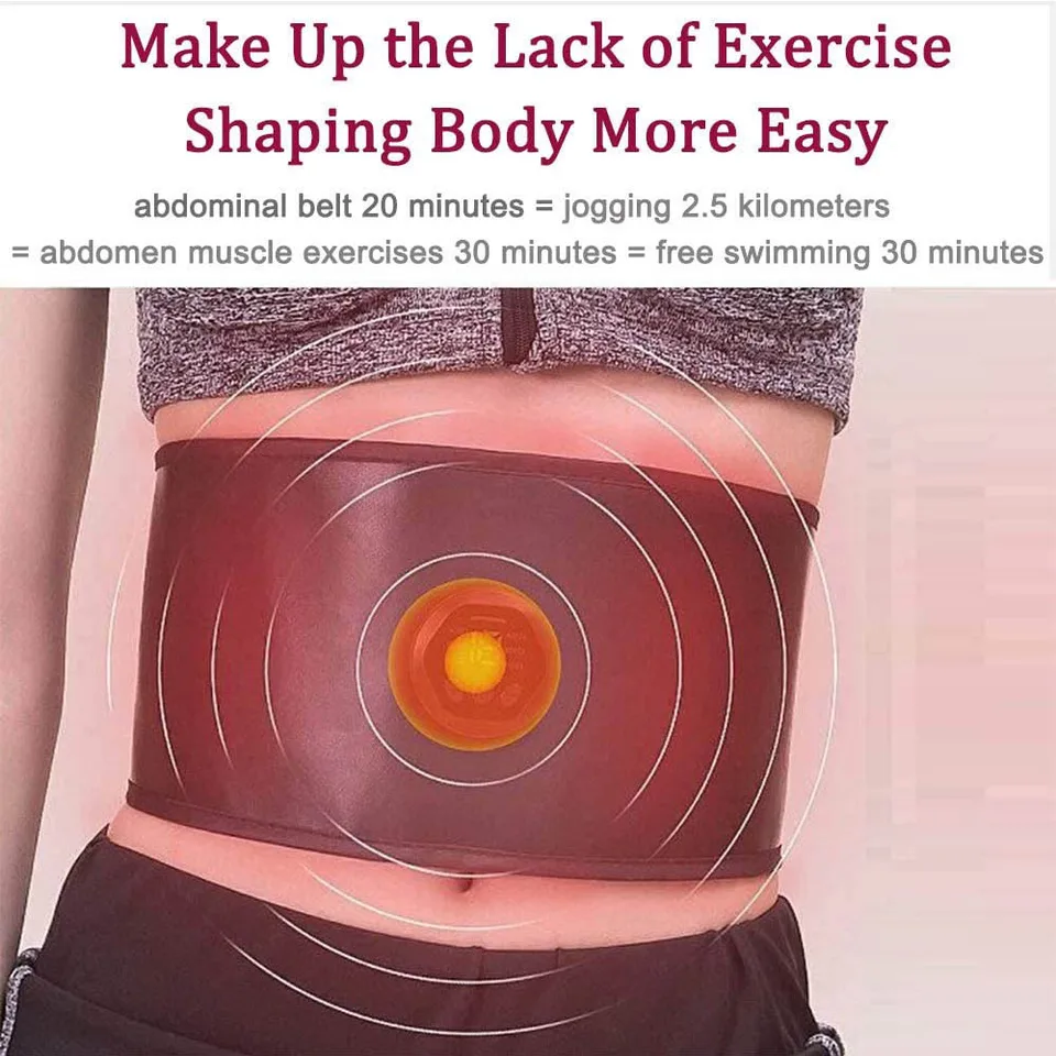 Ceinture de tonification abdominale, stimulateur musculaire EMS, entraîneur d'abdominaux, tonificateur musculaire, charge USB, mise en forme du corps, perte de poids, brûleur de graisse, fitness unisexe 66 Ceinture de tonification abdominale, stimulateur musculaire EMS, entraîneur d'abdominaux, tonificateur musculaire, charge USB, mise en forme du corps, perte de poids, brûleur de graisse, fitness unisexe 66