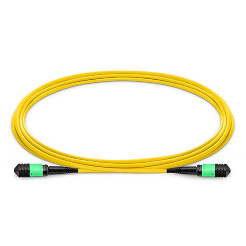 MPO/APC(female) Single-mode OS2 trunk optical fiber Jumper polarity B Standard insert damage LSZH