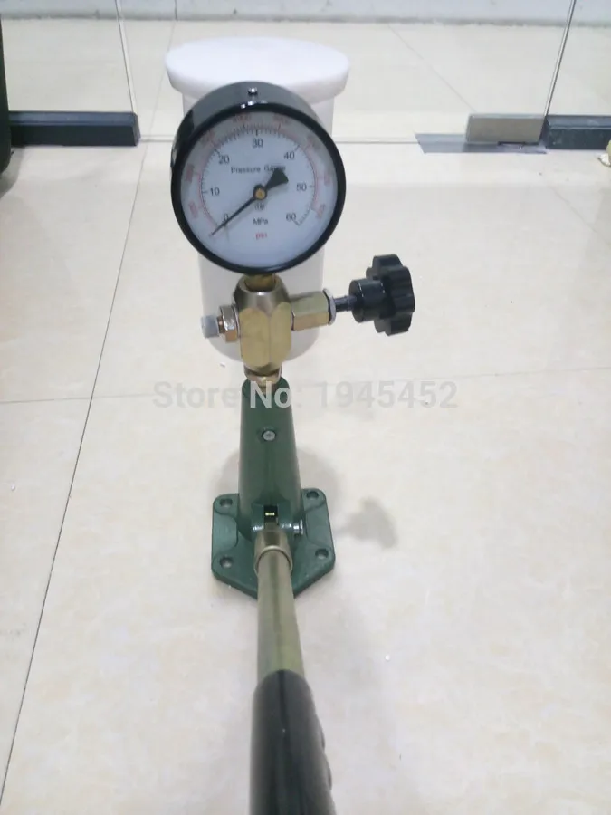 S80HCommon rail diesel Injector nozzle validator fuel nozzle Injector tester good quality,Manual diesel booster pump