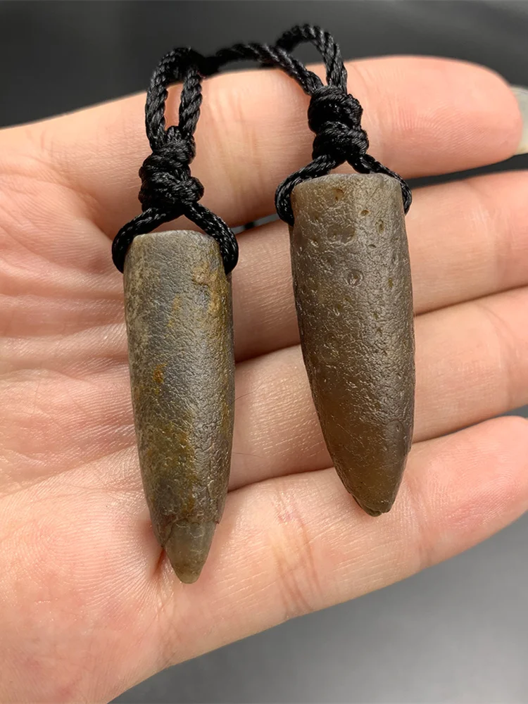 1pc Natural Ancient Ocean Stone Ornament Decoration Perfect Party Stylish Ornament Design For Man Woman Gift