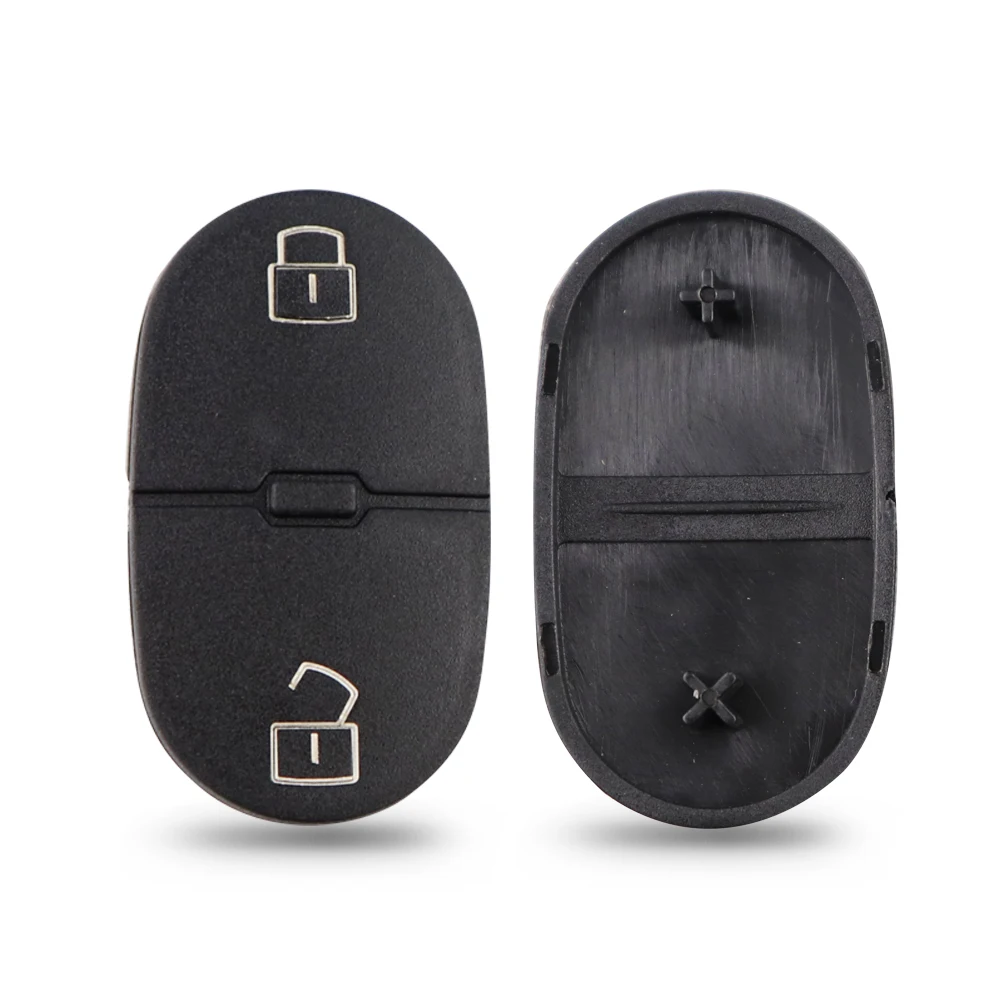 YIQIXIN 2/3 Buttons Key Case Pad For Audi A2 A3 A4 A6 A8 TT B6 RS4 Allroad Quattro Car Key Shell Rubber Button Repair Leather