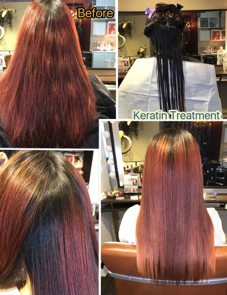 Magical Treatment Free Comb&120ml Magic Master Keratin Without Formalin Hair Treatment+Purifying Shampoo Hair Care Set